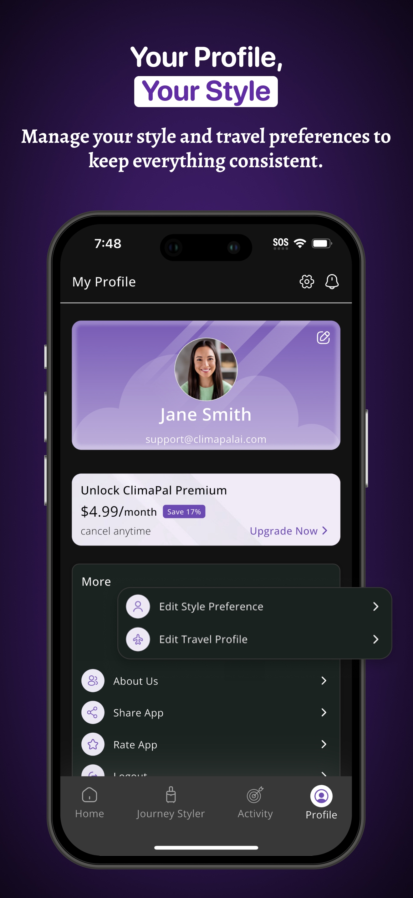 business traveler preparing suitcase night before flight - Preview 6