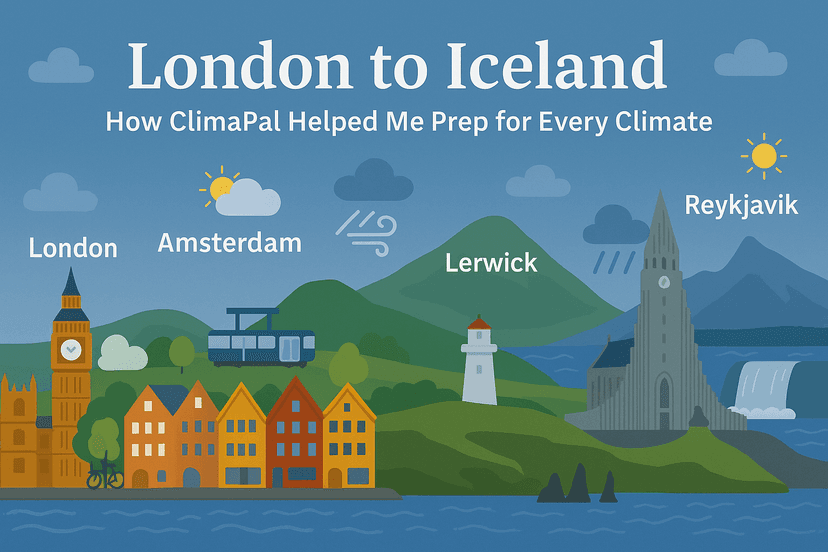 Packing Smarter for London to Iceland